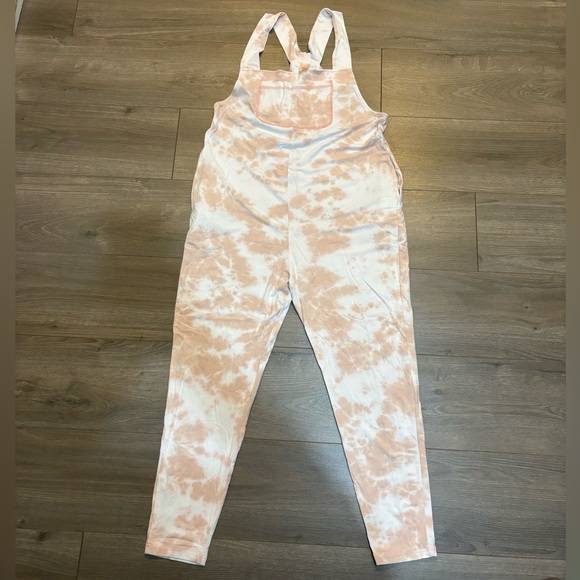 Smash + Tess Cotton Candy Sky Pink Romperalls - Picture 3 of 7